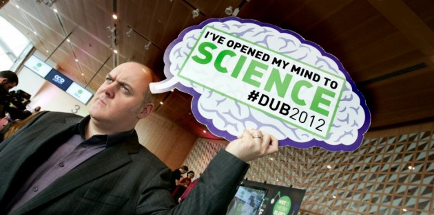 Dara O'Briain OPEN MIND TO SCIENCE at launch Jan 26