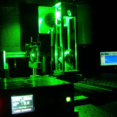 Raman Setup (for Sibbett's talk)